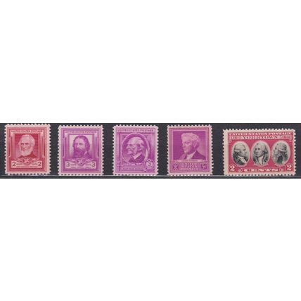 861 3c Ralph Emerson Very Fine MNH VA0909c