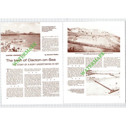 Clacton On Sea Essex - 1971 Article