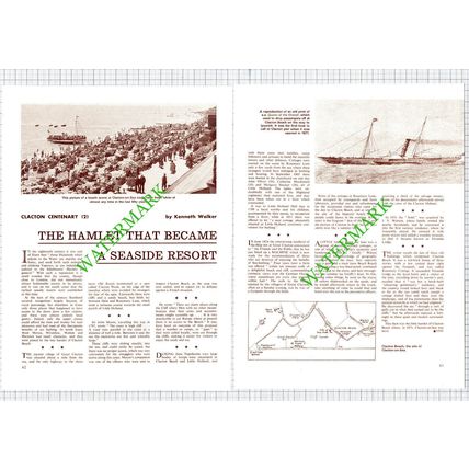 Clacton On Sea Essex - 1971 Article