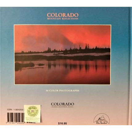 COLORADO MOUNTAIN REFLECTIONS by ROGER EDRINN 55 FULL COLOR PHOTOGRAPHS