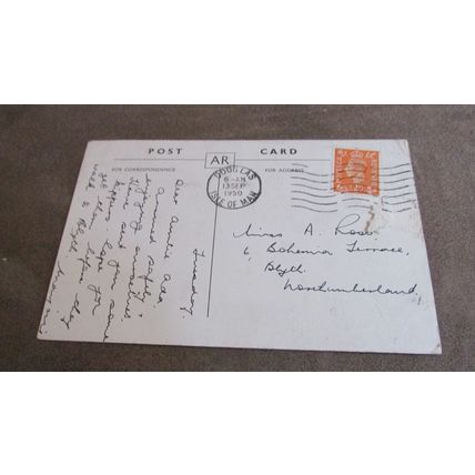 1950 fr A.R Postcard - Bradda Head, Port Erin - Isle of Man