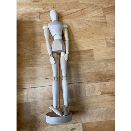 Talens manikin wood 40cm female