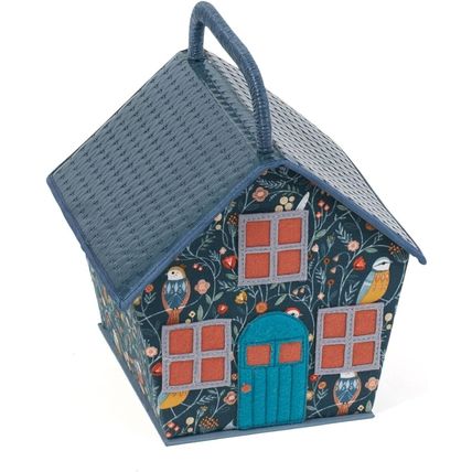 HobbyGift Sewing Box - Birdhouse - Aviary - Sewing Storage