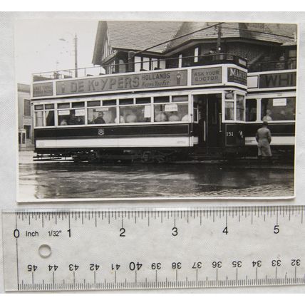 photo of no.151 Plymouth Tram