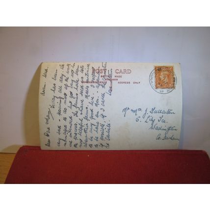 CIOR MHOR FROM TOP OF GOATFELL BRODICK, ISLE OF ARRAN used postcard RP 1948 pm =