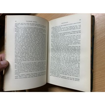 RARE* 1870 SIR WALTER SCOTT "KENILWORTH" FICTION ANTIQUE BOOK (P4)