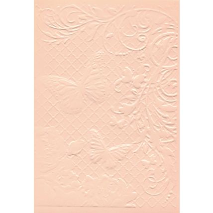 5"x7" Embossed Card. 10 Sheets. Butterflies (37). Cardmaking Scrapbooking Crafts
