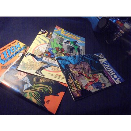 ACTION COMICS WEEKLY 4 Issue Lot! Green Lantern! Deadman! 1988-89! $12.00!