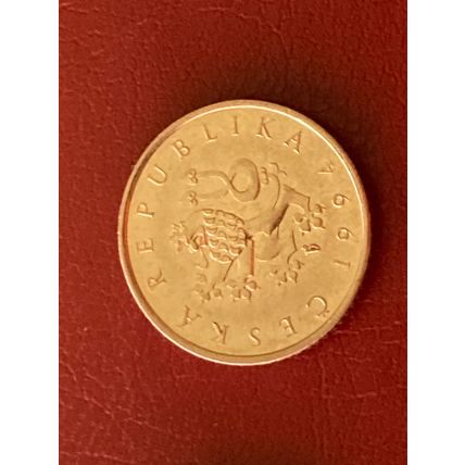 Umlaufmünze Tschechien 1 Koruna 1994