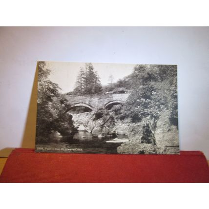 PONT-Y-PAN, BETWS-Y-COED, WALES unused postcard by J. Salmon =