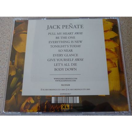Everything is New CD Jack Peñate 2009 Like New
