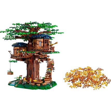 LEGO Ideas Tree House 21318, Model Construction Set for 16 plus Year Olds with 3
