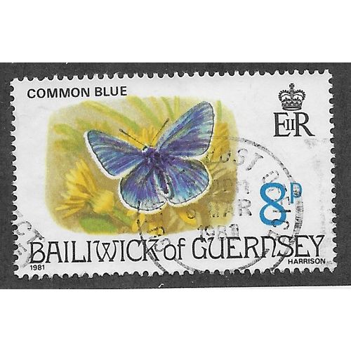 GUE 1981 8P 'BUTTERFLIES' FINE USED (EBID52-855)
