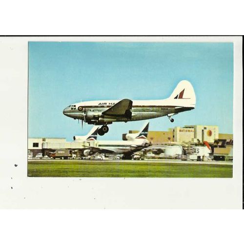 Aviation AIR HAITI CURTIS C-46 Postcard by Aironautica (VC22)