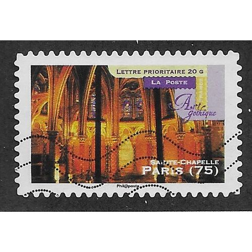FRA 2011 (58c) 'GOTHIC ART - PARIS 75' FINE USED (EBID57-578)