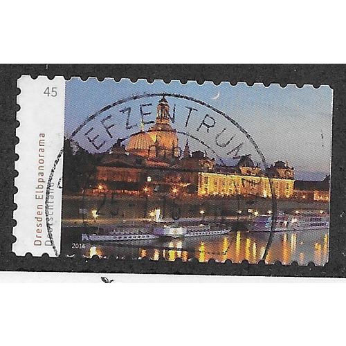 GER 2014 €0.45 (S/A) 'DRESDEN PANORAMA' (L) FINE USED (EBID63-747)