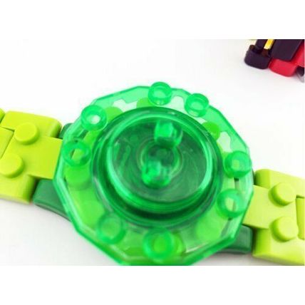 Marvel 360° Rotary Kid Building Block Self Assembly Children DIY Wrist Watch UK