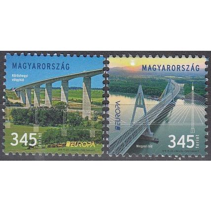 Magyarország 2018 Europa CEPT Ponts Neuf **