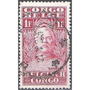 Congo Belge 1928 Michel 101 O Cote (2002) 0.20 Euro Henry Morton Stanley