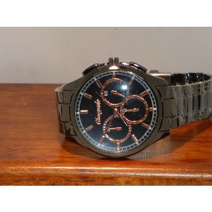 New Men’s Black Sports Analog Fashion Watch