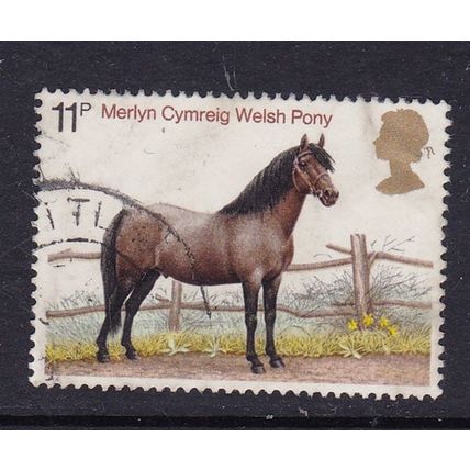 GB 1978 HORSES 11p USED SG1065