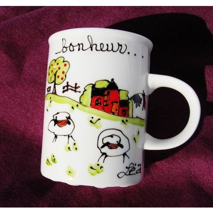 Barn Sheep Barn Cup Mug Ue Vent De Bonheur Farm Lea Coffee Tea