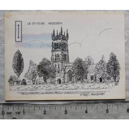 2000 postcard St Mary's, Huish Episcopi