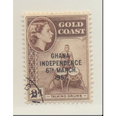 Ghana Stamp Scott #25, Used