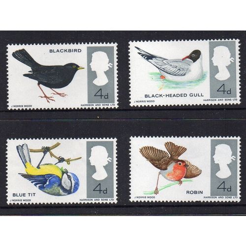 GB 1966 British Birds MNH