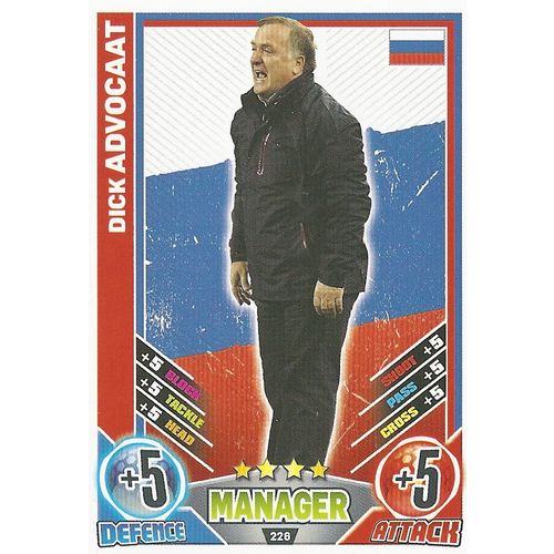 Match Attax - Euro 2012: Manager - Russia, Advocaat