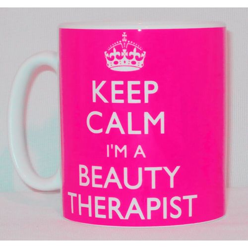 Keep Calm I'm A Beauty Therapist Mug Can Personalise Therapy Beautician Gift