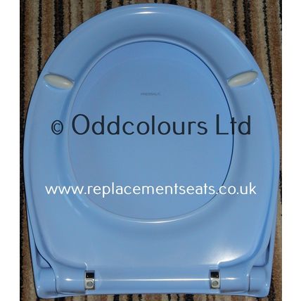 Pressalit Scandinavia Plus BLUE SKY Seat c.w Soft Close Lift Off hinges RAL 3003