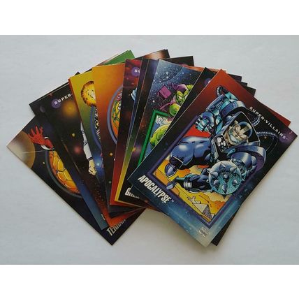 1992 Impel Marvel Universe "Super Villains" lot of 13 cards in NM Condition