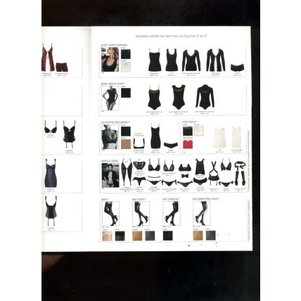 AUBADE Paris 2013 FRENCH LINGERIE CATALOG #129~COLOR/B&W LIKE NEW SEXY!!