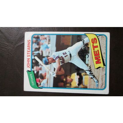 1980 Topps John Stearns New York Mets Card #76