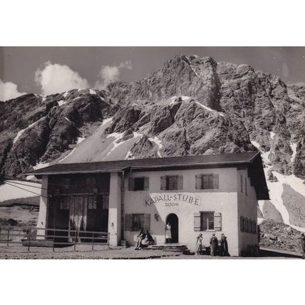 Kapall Stube Anton Austria Hotel Old Real Photo Postcard