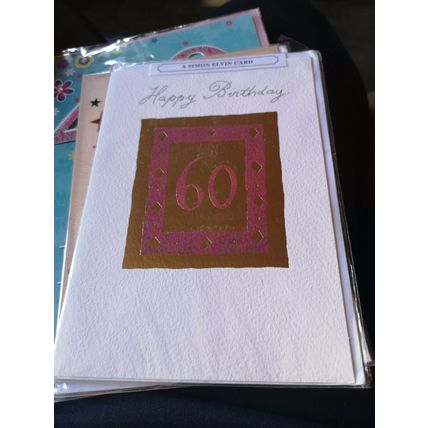 Age Birthday Cards 40 50 60