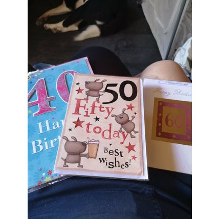 Age Birthday Cards 40 50 60