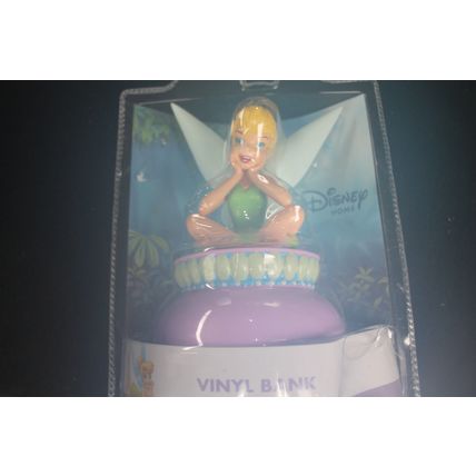 Walt DISNEY TINKERBELL Coin BANK Gift for Girl 9" ENESCO Baby Room Decor