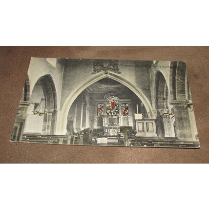Early Harris Postcard - Lamport Church - Northampton