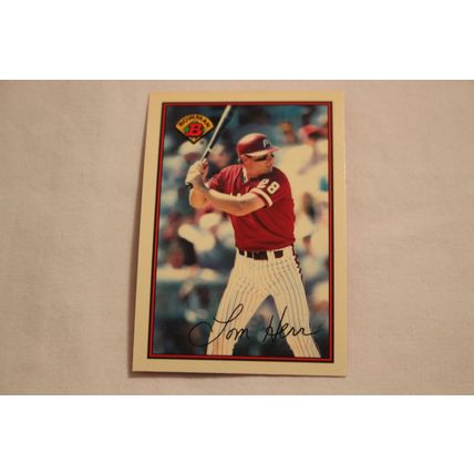 Tom Herr 1989 Bowman TIFFANY NO. 403