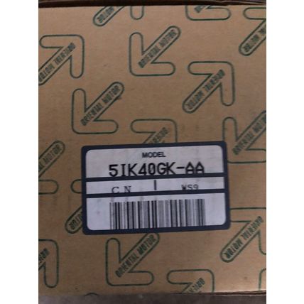 NEW ORIENTAL INDUCTION MOTOR 5IK40GK-AA VEXTA 51K40GK-AA 40WATT 115VAC 8UF,DI,TJ