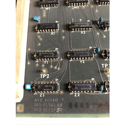 GIDDINGS & LEWIS ALU BOARD 501-02981-00, 502-02721-50 CIRCUIT BOARD,DJ