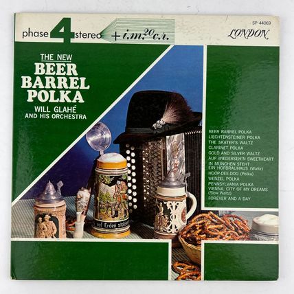 Will Glahé And His Orchestra New Beer Barrel Polka Vinyl LP Record Album SP-4406
