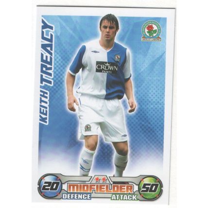 Match Attax 2008/2009 Keith Treacy Blackburn Rovers
