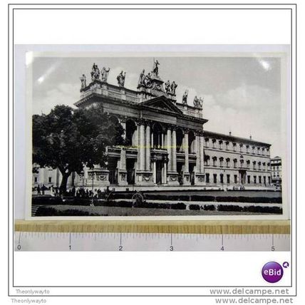 BASILICA OF ST JOHN LATE, ROME ITALY, 1937, Postcard