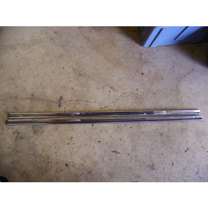 1964 CHRYSLER 300 RH REAR 4 DOOR SIDE TRIM - 2 PCS OEM