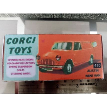 CORGI No450 Minivans empty hand crafted boxes