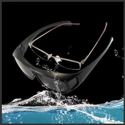 LARGE FIT OVER PRESCRIPTION GLASSES POLARIZED SUNGLASSES COVER ALL WRAP AROUND