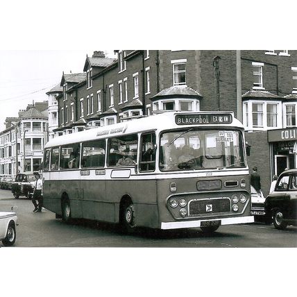 Black & White Photograph of Yorkshire Traction Co. Ltd. - NHE 22F